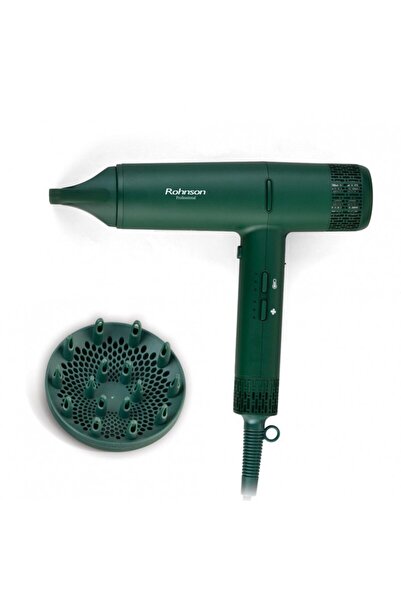 ROHNSON Uscător de păr profesional R692, 2000W, Ionizare, motor BLDC, 3 setar...