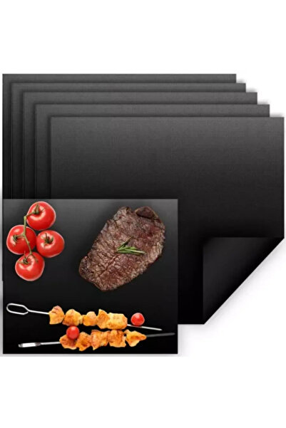 TREND Set of 5 Reusable Non-Stick BBQ and Oven Foils PTFE Premium