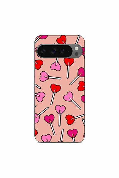 OEM Θήκη συμβατή με Google Pixel 9 Pro XL από σιλικόνη gel TPU με σχέδιο καρδ...