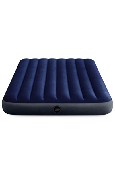 Intex Çift Kişilik Şişme Yatak Ev ve Kamp Yatağı Outdor Camping (Pompa ve Taş...