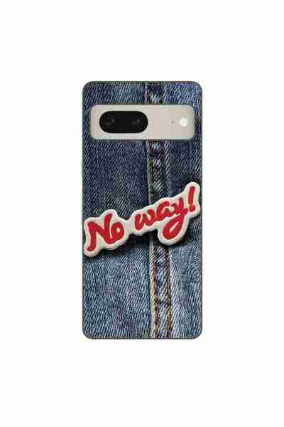 OEM Husa compatibila cu Google Pixel 8 Silicon Gel Tpu Model No Way Jeans
