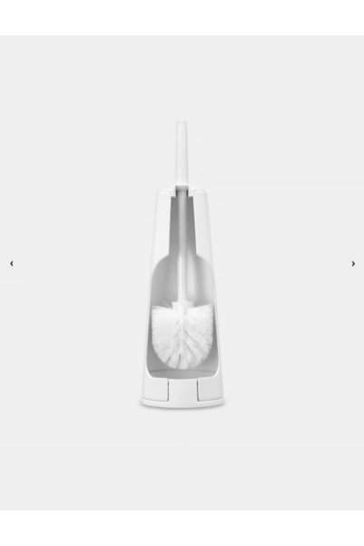 Brabantia Perie de toaletă albă clasică