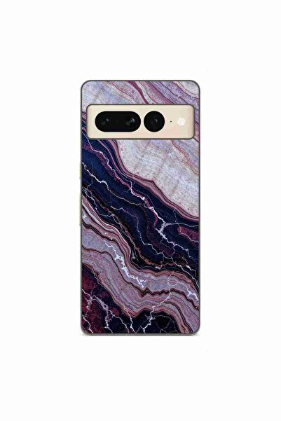 OEM Husa compatibila cu Google Pixel 7 Pro Silicon Gel Tpu Model Amethyst San...