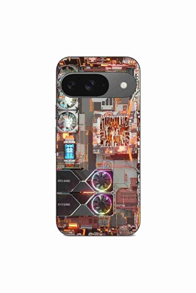 OEM Husa compatibila cu Google Pixel 9 Pro Silicon Gel Tpu Model Motherboard