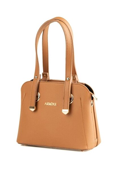 Armine Stylish Tan Shoulder Strap Modern Bag Practical Shoulder Bag for Daily...