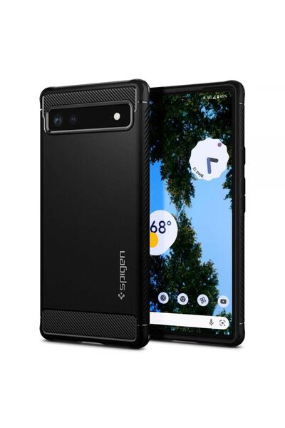 Spigen Husă pentru Google Pixel 6a - Rugged Armor - Negru