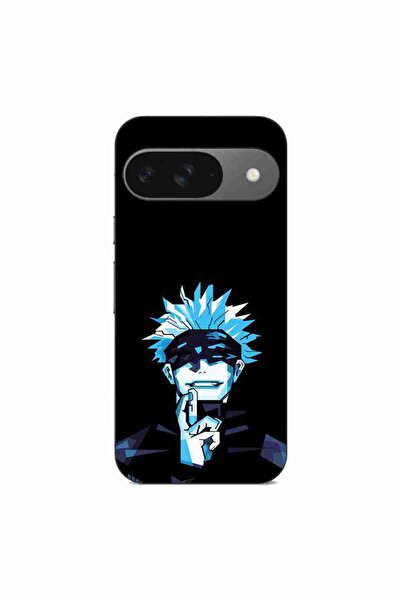 OEM Калъф, съвместим с Google Pixel 9 Pro, силиконов гел TPU, с шарка Jujutsu...