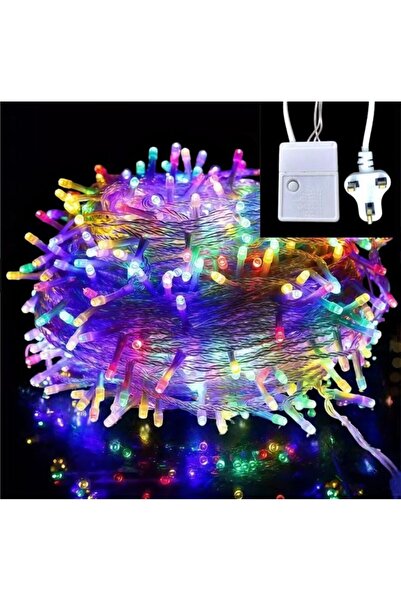 Lightshow عقد لمبات 300 مصباح LED ملون، سلسلة أضواء بطول 18 متر، 220 فولت لتز...