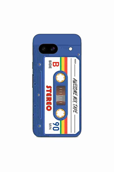 OEM Husa compatibila cu Google Pixel 8A Silicon Gel Tpu Model Caseta Vintage ...