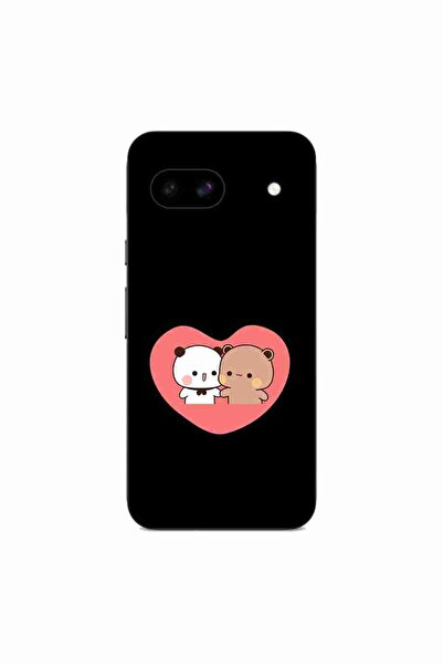OEM Husa compatibila cu Google Pixel 8A Silicon Gel Tpu Model Bubu Dudu In Heart