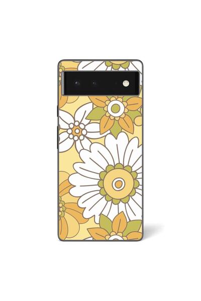 OEM Husa compatibila cu Google Pixel 6 Silicon Gel Tpu Model Pastel Garden