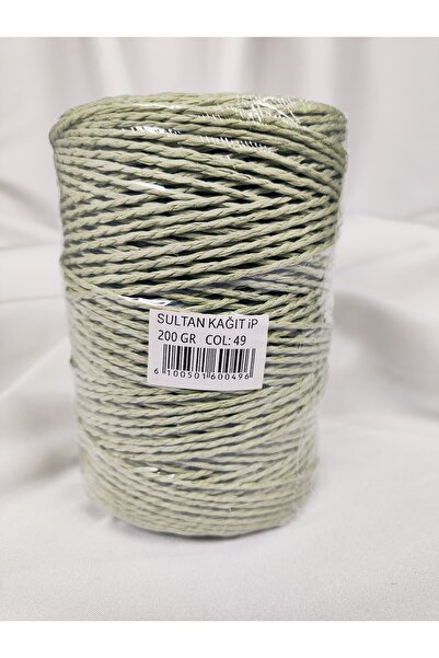 Sultan Ață de hârtie pentru tricotat manual 200gr.-240mt. (1 bucată) - Culoar...