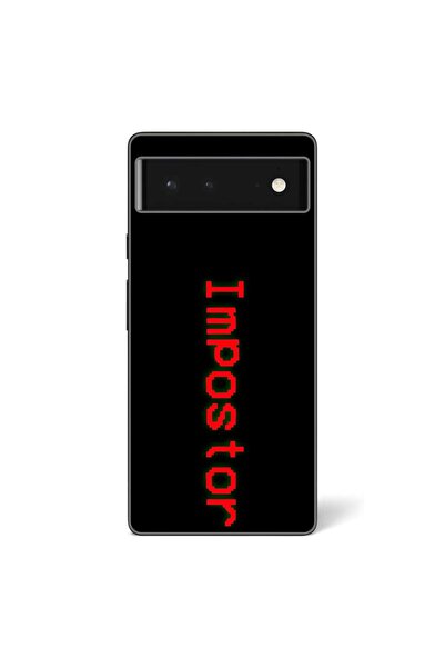 OEM Husa compatibila cu Google Pixel 6 Silicon Gel Tpu Model Among Us Impostor