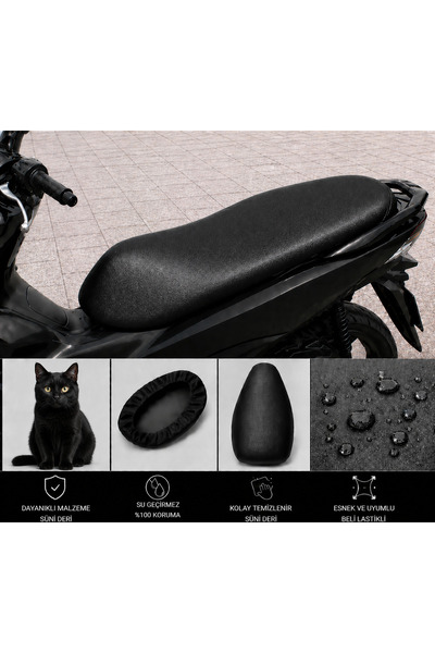 lawrenceshop Husa de protecție pentru șa motocicletei Mondial 150 RF, imperme...