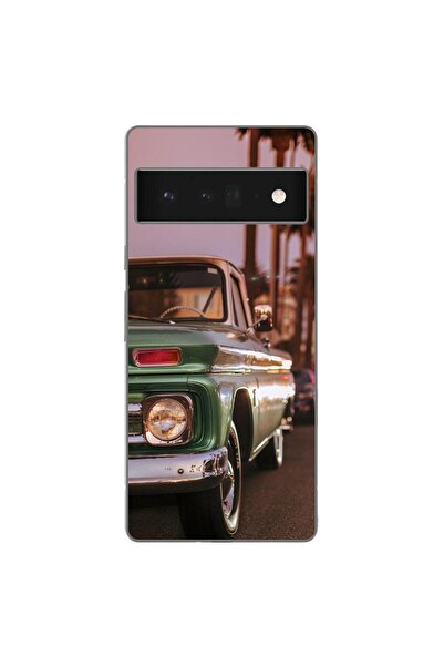 OEM Husa compatibila cu Google Pixel 6 Pro Silicon Gel Tpu Model Pickup Truck