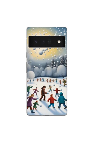 OEM Husa compatibila cu Google Pixel 6 Pro Silicon Gel Tpu Model Copii la Joa...