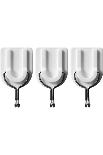Vorel Double Adhesive Hooks, 3 Pieces