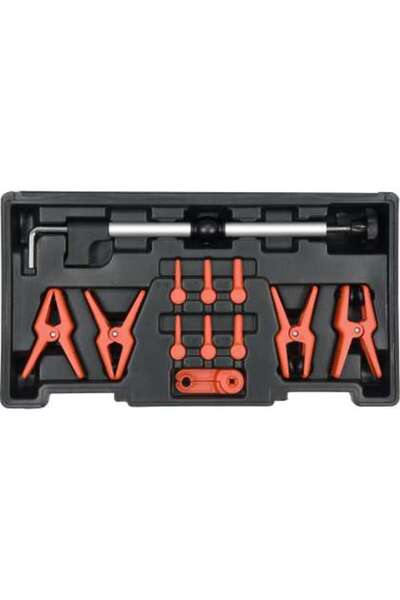 yato Set De Cleme Pentru Furtunuri Metalice Și Flexibile, 12 Piese
