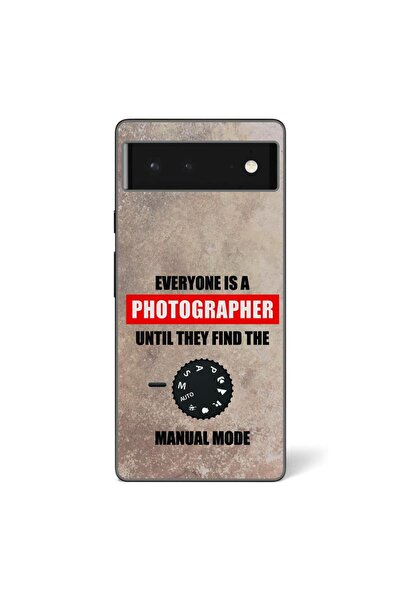 OEM Калъф, съвместим с Google Pixel 6, силиконов гел TPU, с фотографски мотив
