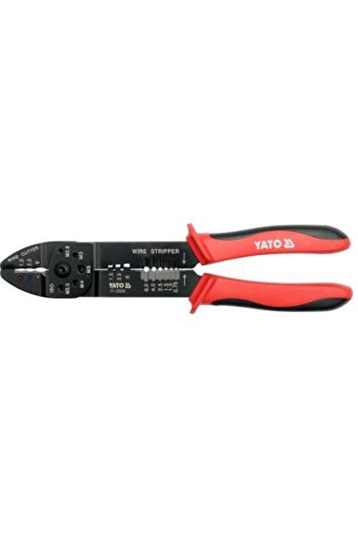 yato Clește Multifuncțional Pt Sertizat Și Decablat, 240Mm