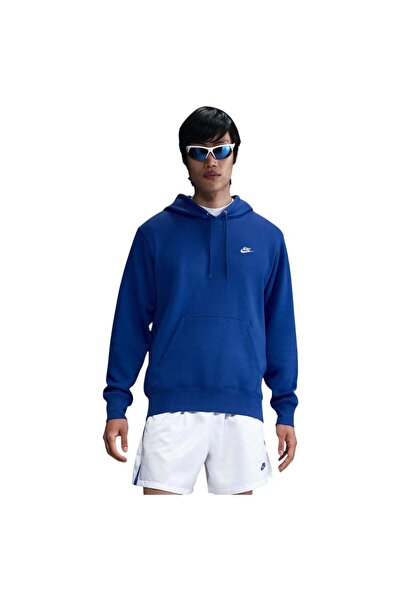 Nike Hanorac sport din fleece pentru bărbați, Club, mărimea L
