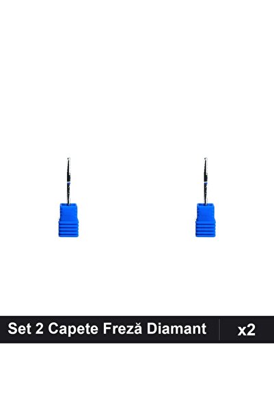 NAİLS Set 2 Capete Freză Diamant Unghii, Manichiură Profesională, Pedichiură