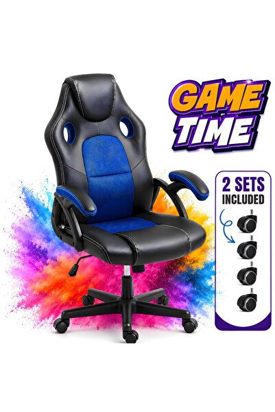 Kdhome Gaming Chair for Kids, Adults Prime Starter G, 2 Sets of Wheels Includ...