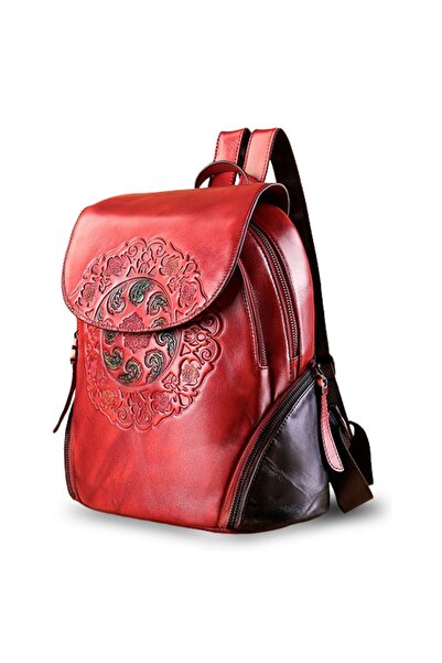 Busy Ldy & Gtm Women's backpack made of leather Sofia, Busy Lady & Gentleman,...