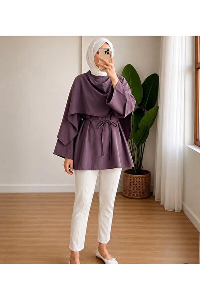 persah fashion Pelerinli nova tunik