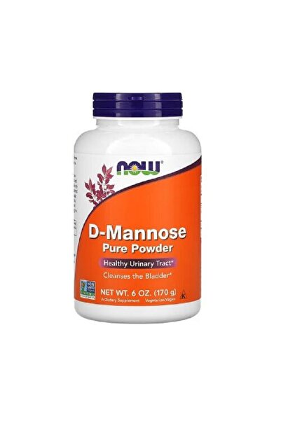 Now Foods D-Mannoză Certificată Organică Pulbere Pură 170g