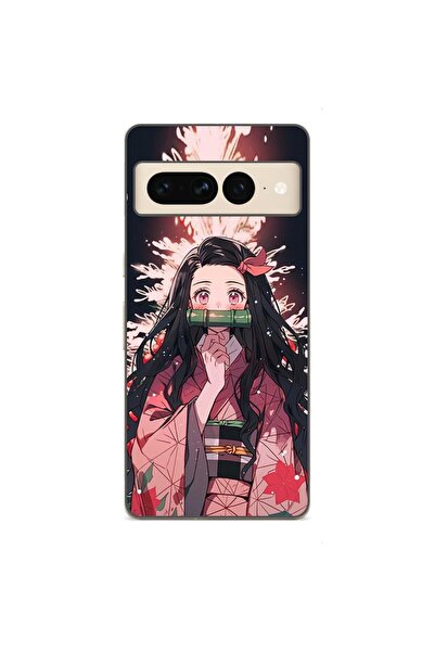 OEM Husa compatibila cu Google Pixel 8 Pro Silicon Gel Tpu Model Demon Slayer...