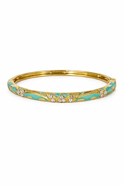 LEROSY CO. Special Series Green Enamel Flower Clamp