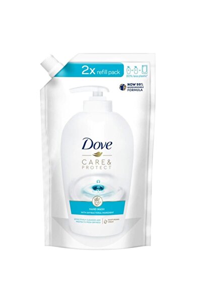 SOHO Liquid Soap, Dove, Refill 500 ml Care Protect,