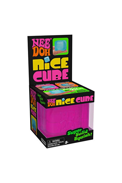 Needoh ORJİNAL Schylling Nice Cube Sensory Squishy Yumuşak Duyusal Stres Oyun...
