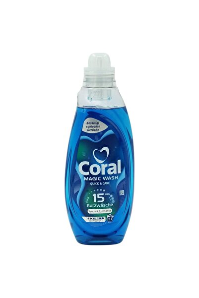 Vader Detergent pentru Rufe, Coral Magic Wash, Gel 840 ml Sport si Synthetics...