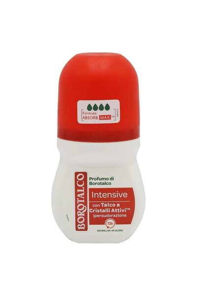SOHO Deodorant, Borotalco, Roll-on 50 ml 48H Pure Intensive Microtalc
