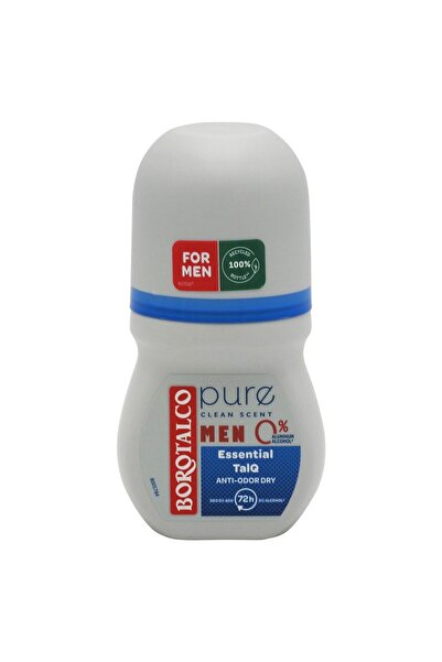 SOHO Deodorant, Borotalco, Roll On 50 ml Men Dry Pure Talq,