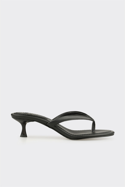 Elle Shoes Siyah Kadın Günlük Terlik