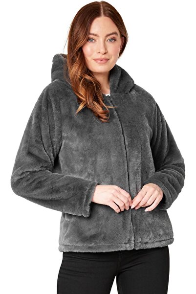 Other Women's fluffy hooded coat from CityComfort, stylish and comfortable fa...