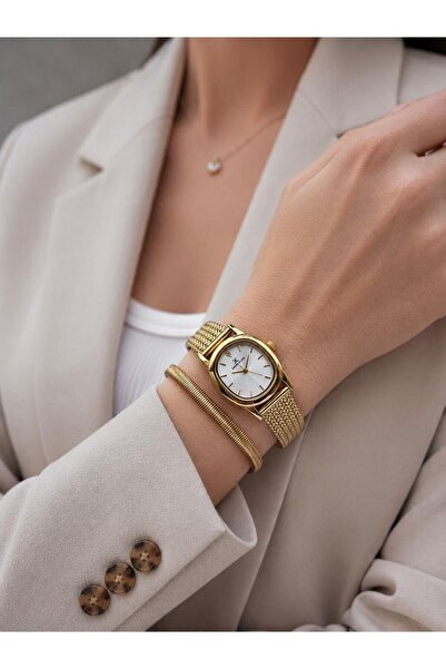 Daniel Klein Steel Cord 30 Mt Water Resistant Special Design Women Wrist Watc...