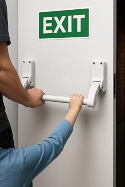 Yıldızan Nzr Beautestore Panic Bar, Emergency Exit Door Handle, Certified, Bi...