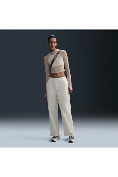 Nike Sportswear Collection Women's Mid-Rise Twill Trousers