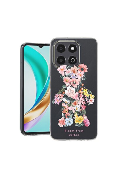 bestcase Husă pentru Honor X6b, BestCase® Silicon transparent 2MM, Ursuleț cu...