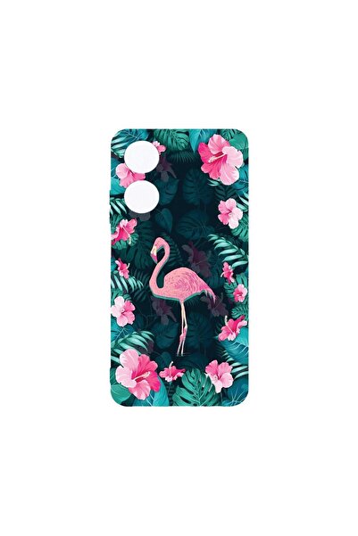 bestcase Διαφανής Θήκη Σιλικόνης 2MM, Συμβατή με OPPO A98 5G, Φλαμίνγκο, Αντι...