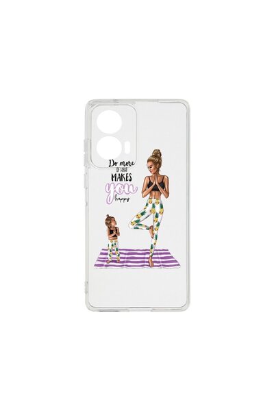 bestcase ¬Æ Husa Clear Silicon 2MM, Compatibila Cu Motorola Edge 50 Fusion, G...