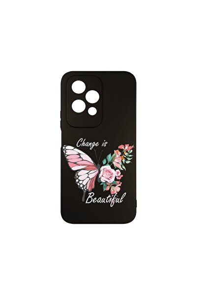 bestcase ¬Æ Husa Slim Silicon pentru Honor 200 Lite 5G, Change is Beutiful, 1...