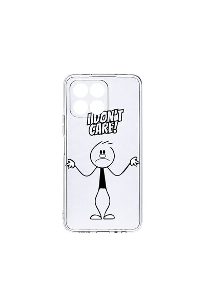 bestcase Husa BestCase¬Æ Clear Silicon, Compatibila Cu Honor X6, I Don't Care...
