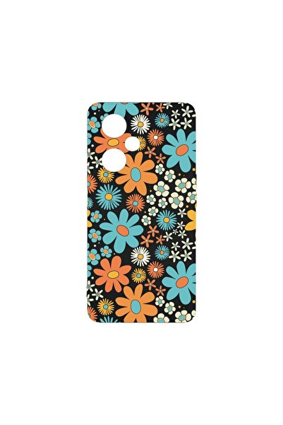 bestcase Husa BestCase® Silicon Premium, Compatibilă cu OPPO A59 5G, Flori de...