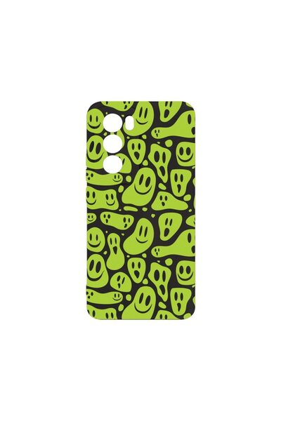 bestcase ¬Æ Husa Premium Silicon, Compatibila Cu OPPO Reno12 Pro, Green Acid ...