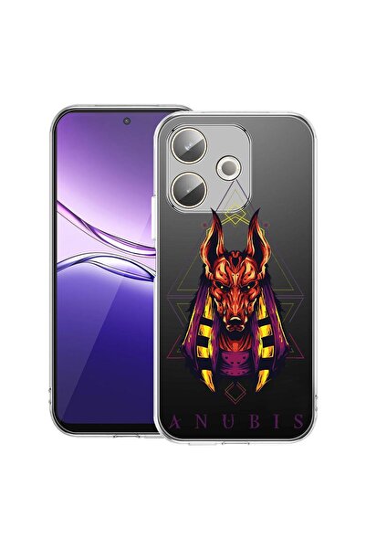 bestcase ¬Æ Husa Clear Silicon pentru OPPO A5 Pro 5G, Mythology Anubis, 20424...